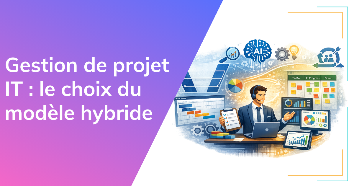 Gestion de projet IT : modèle hybride - miniature blog
